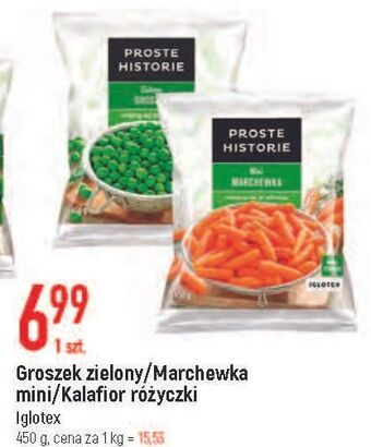 E.Leclerc Groszek zielony iglotex proste historie oferta
