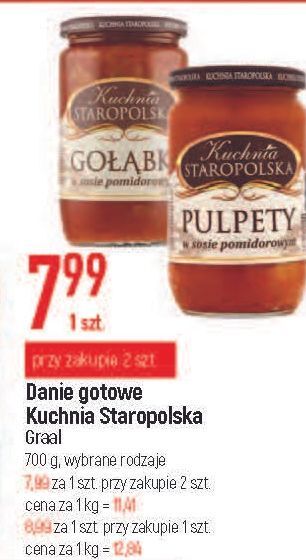 E.Leclerc Pulpety w sosie pomidorowym kuchnia staropolska oferta