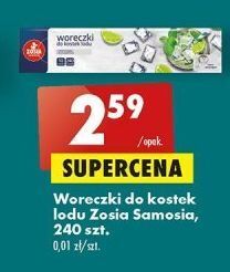 Biedronka Woreczki do kostek lodu zosia samosia oferta