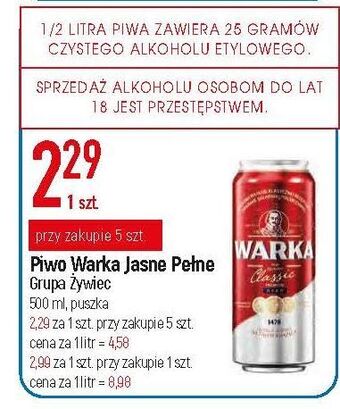 E.Leclerc Piwo warka oferta