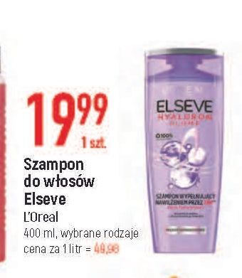 E.Leclerc Szampon do włosów l'oreal elseve hyaluron plump oferta