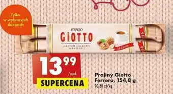 Biedronka Praliny cinnamon stars ferrero giotto oferta