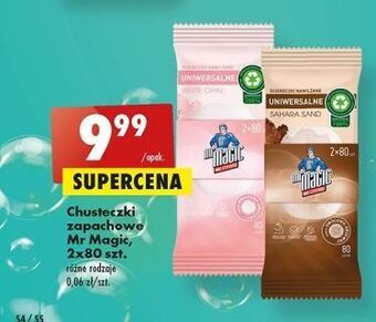 Biedronka Ściereczki uniwersalne white opal mr magic oferta