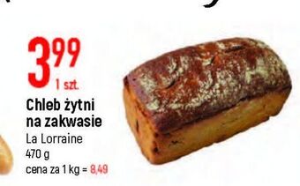 E.Leclerc Chleb żytni na zakwasie la lorraine oferta