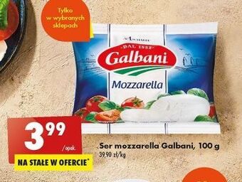 Biedronka Ser mozzarella galbani oferta