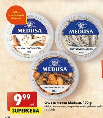 Biedronka Sałatka z owoców morza medusa oferta