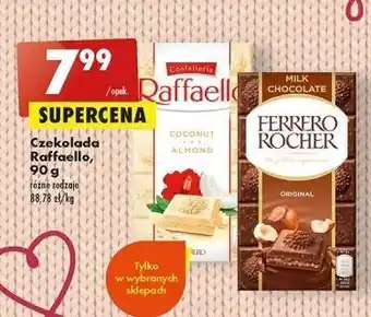 Biedronka Czekolada milk original ferrero rocher oferta