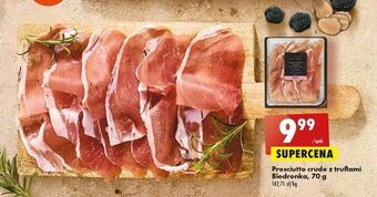 Biedronka Szynka prosciuto crudo z truflami biedronka oferta