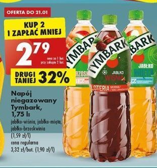Biedronka Napój wiśnia-jabłko tymbark 1936 oferta