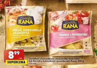 Biedronka Tortelloni z tuńczykiem i pomidorami giovanni rana oferta