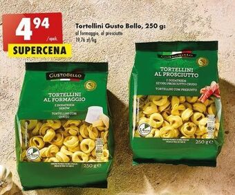 Biedronka Tortellini z serem gustobello oferta