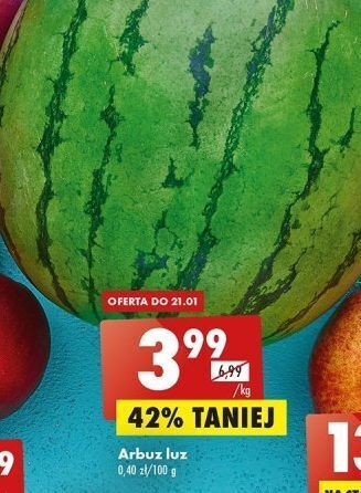 Biedronka Arbuz oferta