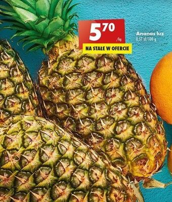 Biedronka Ananas oferta