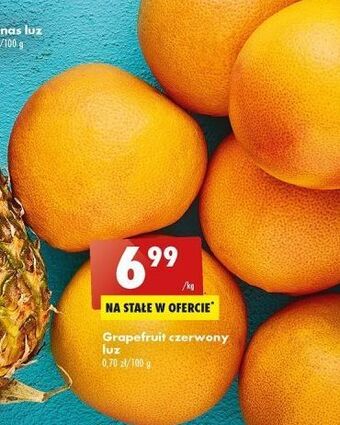 Biedronka Grapefruit czerwony oferta