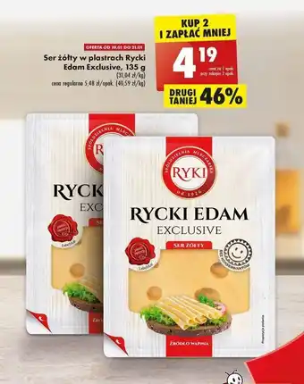 Biedronka Ser rycki edam ryki oferta