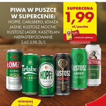 Biedronka Piwo łomża jasne (dawniej export) oferta
