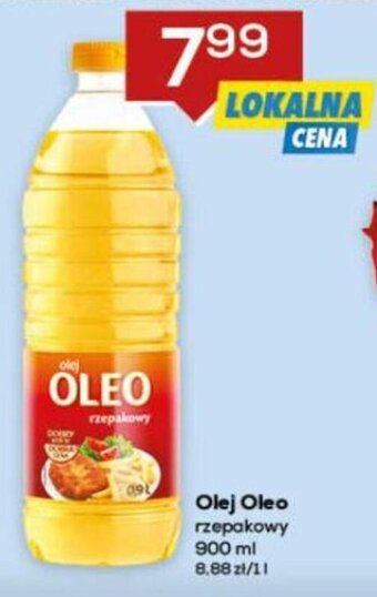 Oleo Olej rzepakowy, 900ml