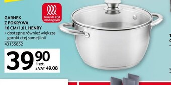 Selgros Garnek z pokrywką henry oferta