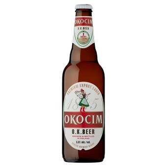 Cezar Delikatesy Okocim o.k. beer piwo jasne 500 ml oferta
