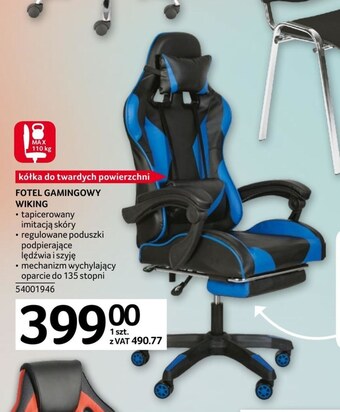 Fotel gamingowy