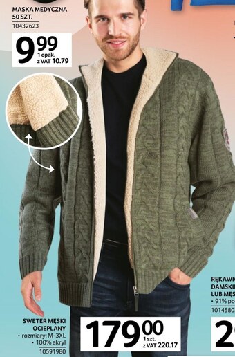 Sweter męski