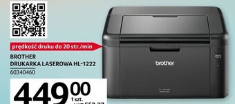 Selgros Drukarka laserowa brother oferta