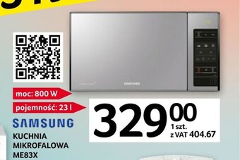 Selgros Kuchenka mikrofalowa samsung oferta