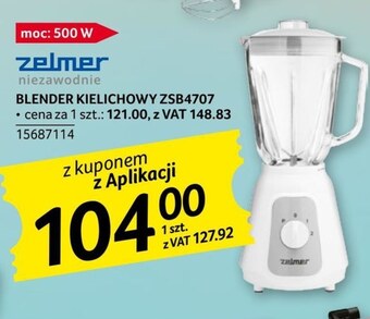 Selgros Blender kielichowy zelmer oferta