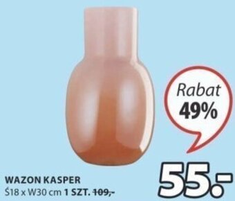 JYSK Wazon Kasper Ś18xW30cm oferta