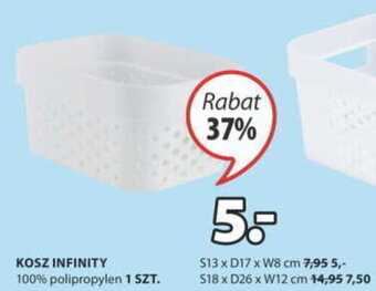 JYSK Kosz Infinity S13xD17xW8cm oferta