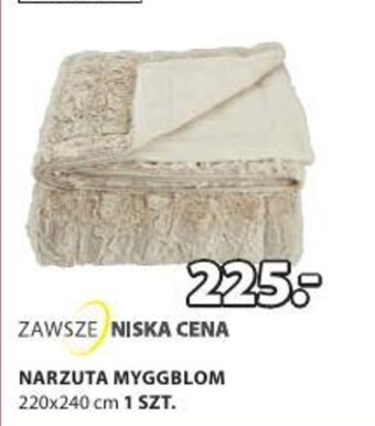 JYSK Narzuta Myggblom 220 x 240 cm 1 sztuka oferta