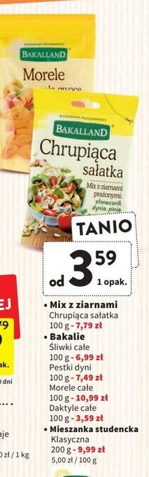 Intermarche Mieszanka studencka bakalland oferta