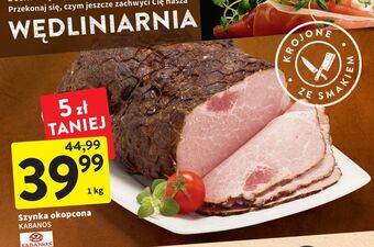 Intermarche Szynka okopcona kabanos oferta