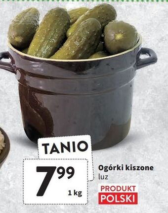 Intermarche Ogórki kiszone oferta