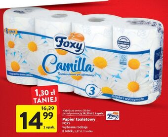 Intermarche Papier toaletowy foxy camilla oferta