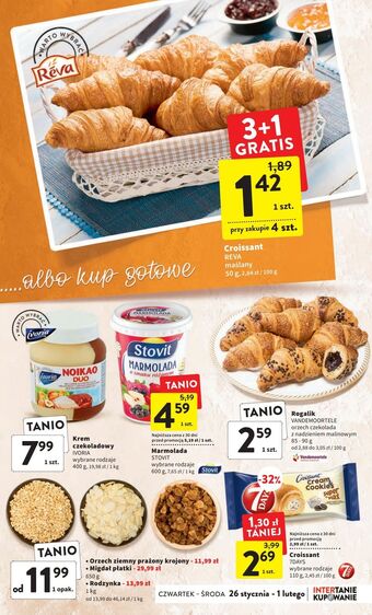 Intermarche Croissant maślany reva oferta
