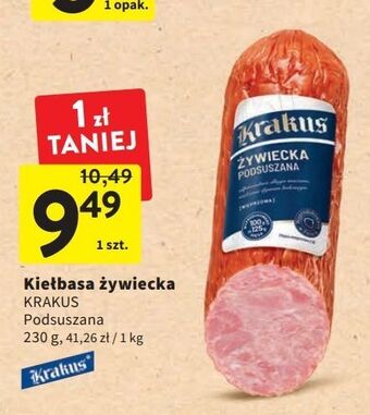 Intermarche Kiełbasa żywiecka krakus animex oferta