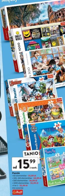 Intermarche Puzzle 1000 elementów trefl oferta