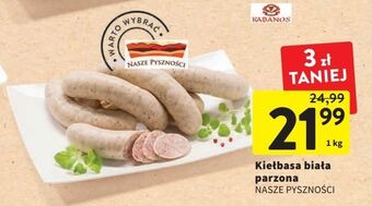 Intermarche Kiełbasa biała parzona nasze pyszności oferta