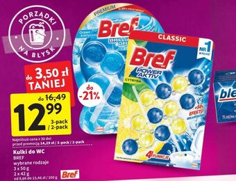 Intermarche Kostka do wc 4 function lemon bref power aktiv oferta