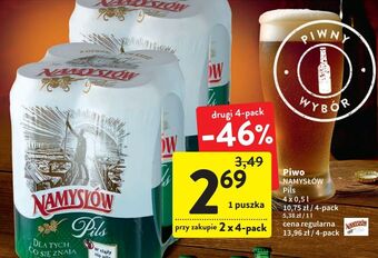 Intermarche Piwo namysłów pils oferta