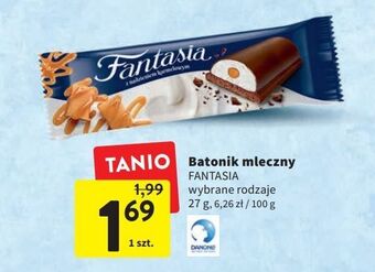 Intermarche Baton mleczny karmel danone fantasia oferta