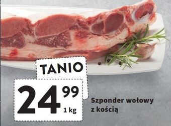 Intermarche Szponder wołowy z kością oferta