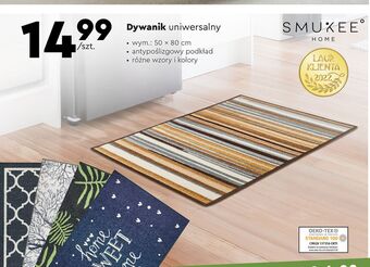 Biedronka Dywanik uniwersalny 50 x 80 cm smukee home oferta