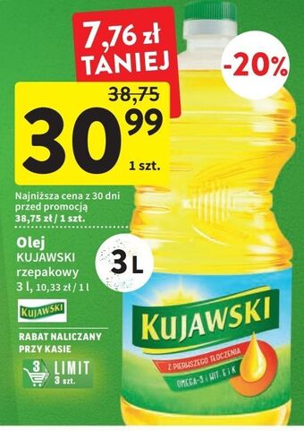 Intermarche Olej rzepakowy kujawski oferta