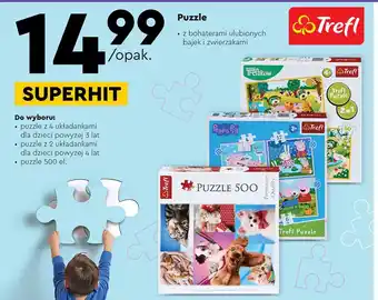 Biedronka Puzzle 500 elementów trefl oferta