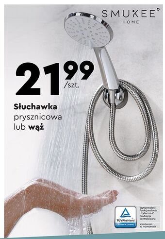 Biedronka Wąż prysznicowy smukee oferta
