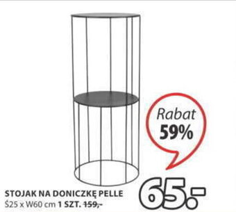 JYSK Stojak na doniczkę Pelle Ś25xW60cm oferta