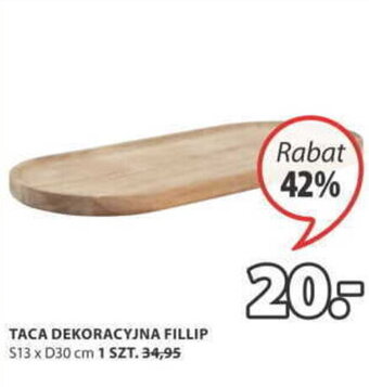 JYSK Taca Dekoracyjna Fillip S13xD30cm oferta