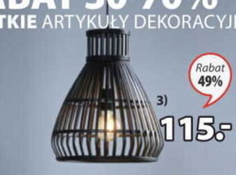 JYSK Lampa wisząca Karlsson Ś34xW38cm oferta